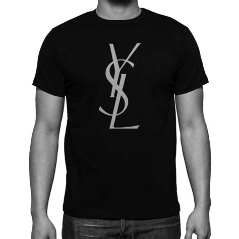 yves saint laurent logo tshirt